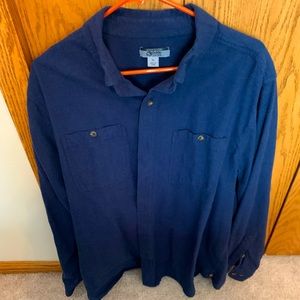 Men’s Gander Mountain Navy XL Button Down